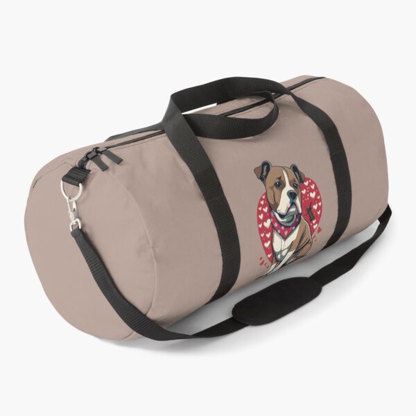 Item preview, American Staffy Love on Valentine's Day designed and sold by VoyteksDesigns.