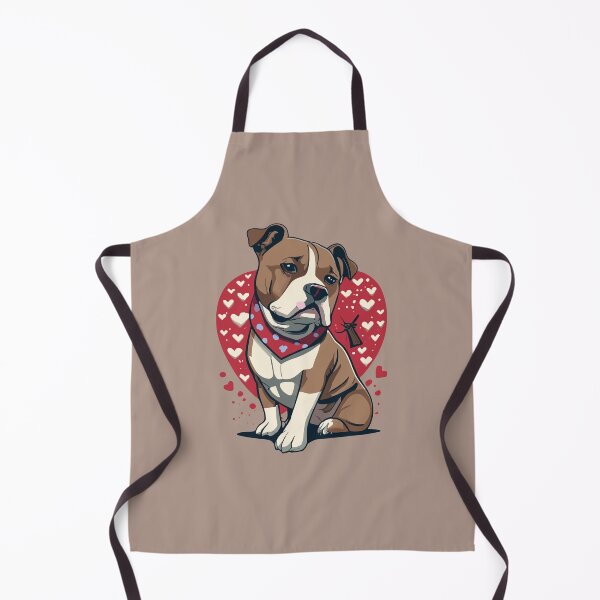 Item preview, American Staffy Love on Valentine's Day designed and sold by VoyteksDesigns.
