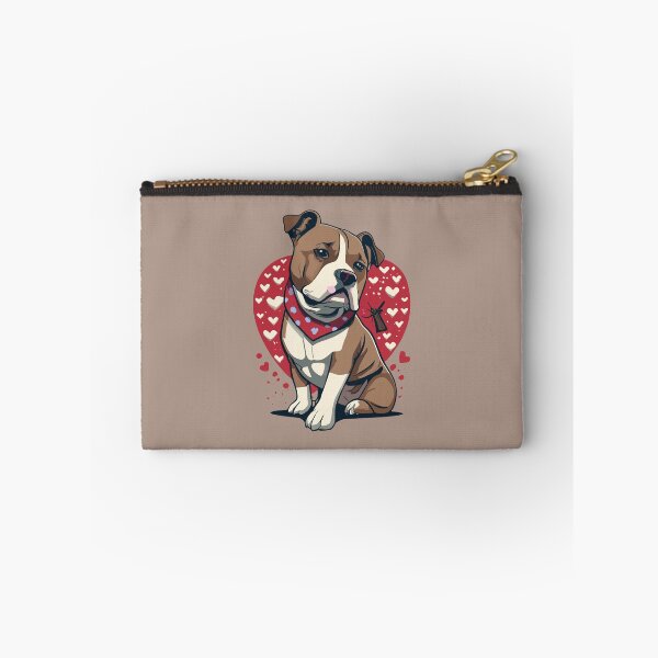 Item preview, American Staffy Love on Valentine's Day designed and sold by VoyteksDesigns.