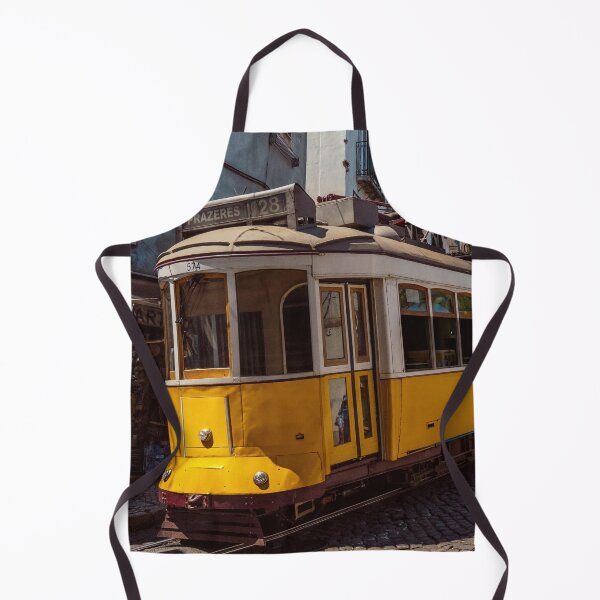 Item preview, Tram line 28 in Lisbon's windy streets - photo designed and sold by CineWanderlust.