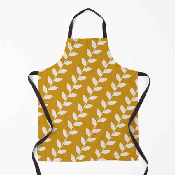 Item preview, Classic Mustard 70’s Leaf Pattern designed and sold by idovedesign.