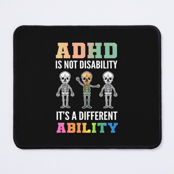 Item preview, ADHD Is Not Disability ADHD Counselor designed and sold by Dentapaint.