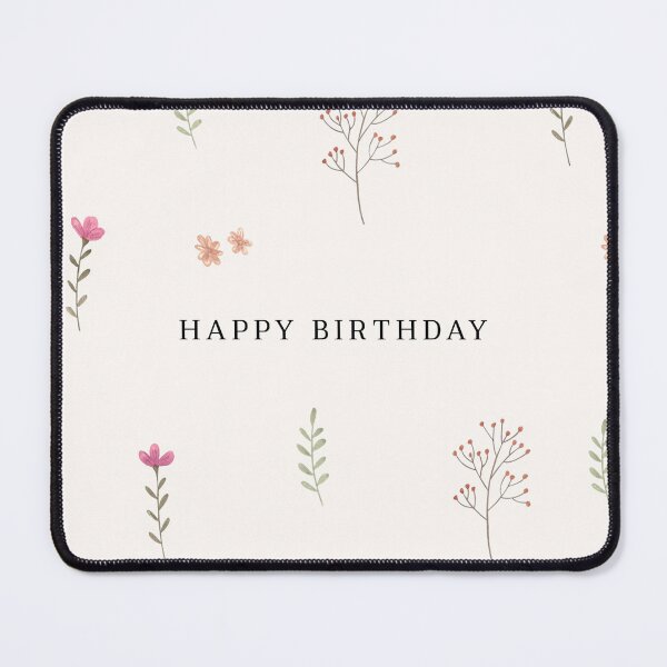Item preview, Floral Happy Birthday Greeting Card designed and sold by olivepine69.