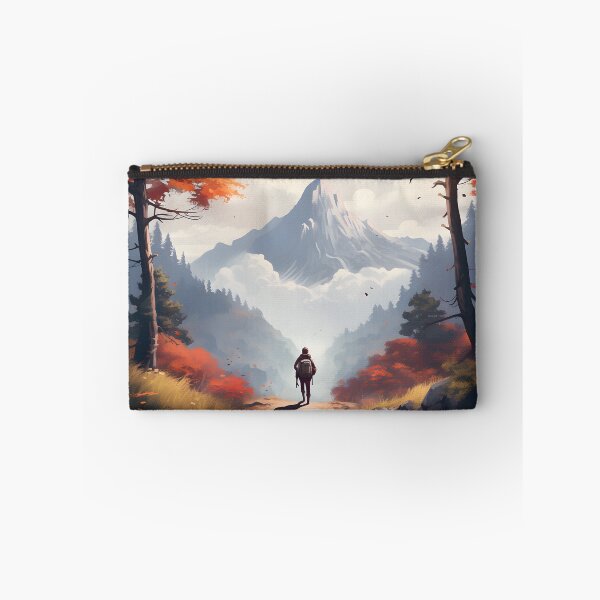 Item preview, Autumn Solitude in the Misty Mountains: A Hiking Adventure designed and sold by Shirtastically.
