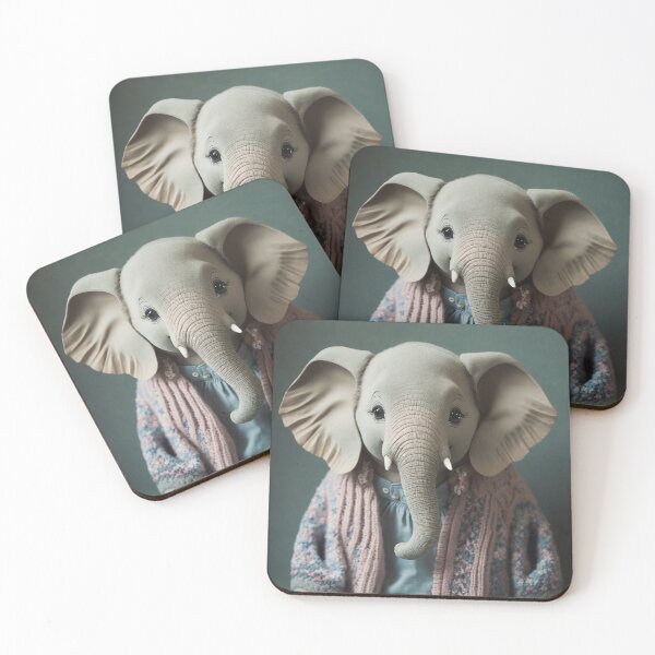 Item preview, Elephant - Cute animal Babies - Baby Animals designed and sold by 123animals.