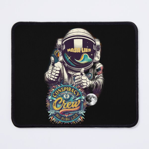 Item preview, Conspiracy Crew - NASA Lies - Astronaut Thumbs Up designed and sold by Conspiracy Crew.