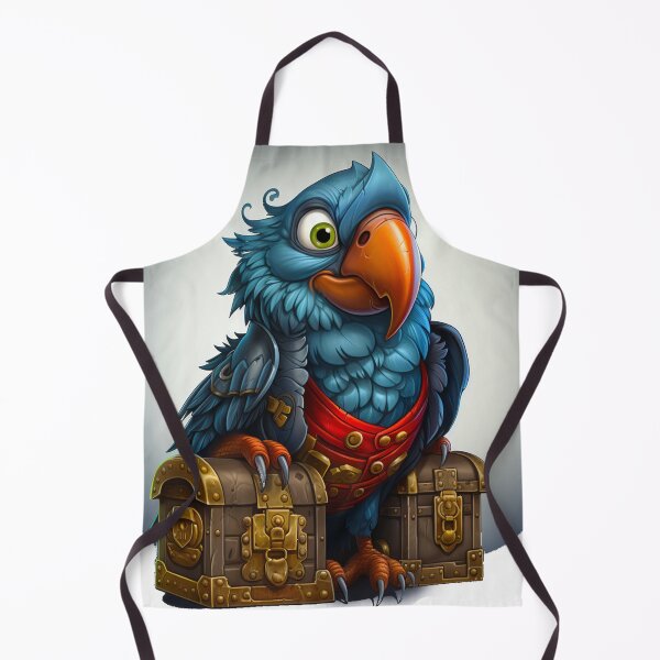 Artikelvorschau, „Captain Squawk – Freibeuterpapagei“ entworfen und verkauft von dungeonwarriors.