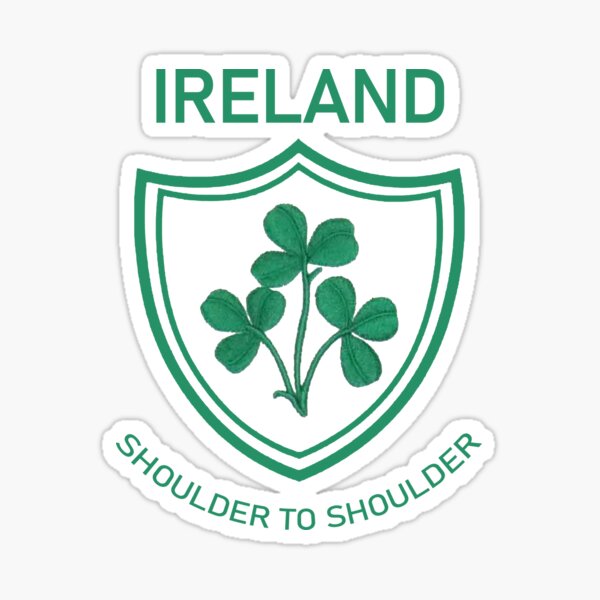 Item preview, Ireland Rugby Irish Crest Shoulder to Shoulder designed and sold by REAL IRISH GIFTS.