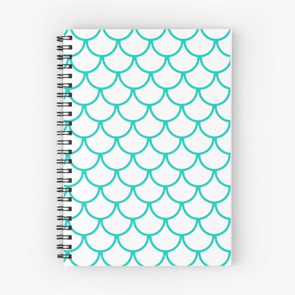 Item preview, Aqua Blue Fish Scales Pattern designed and sold by Jared Davies.