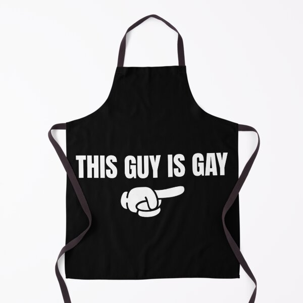 Item preview, THIS GUY IS GAY: Self-Referential Humor Pointing Hand designed and sold by NexaArts.