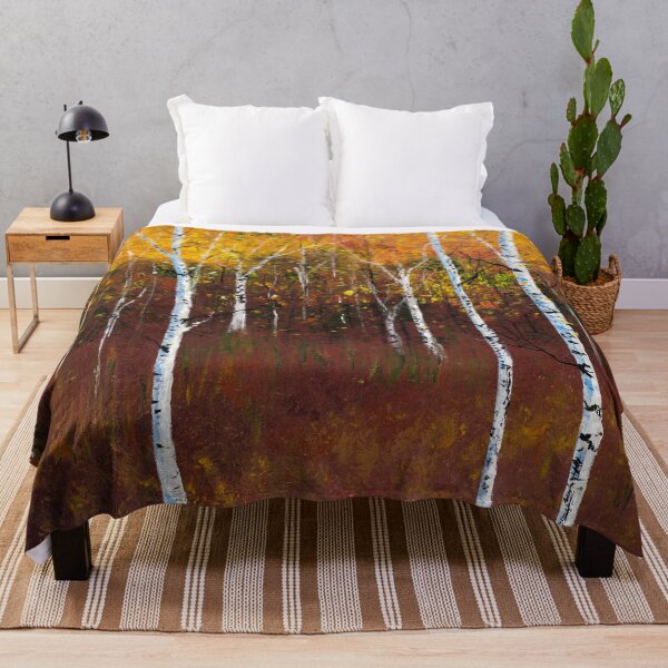 Until Spring Comes Around Throw Blanket