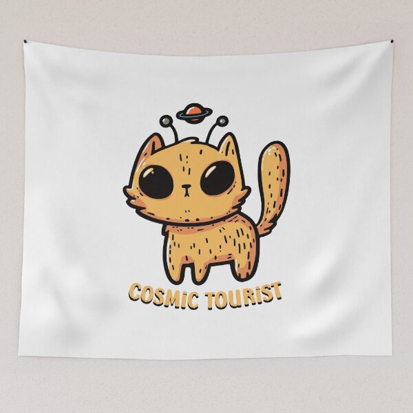 Item preview, Cosmic Tourist designed and sold by SiMinDesigns.