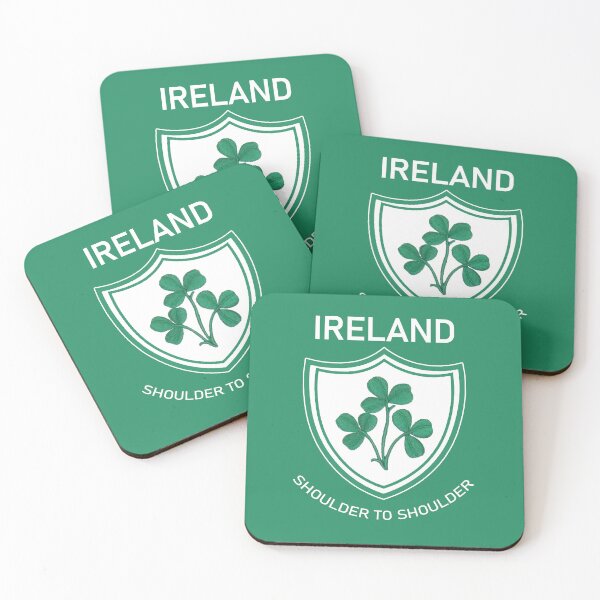 Item preview, Ireland Rugby Irish Crest Shoulder to Shoulder designed and sold by REAL IRISH GIFTS.