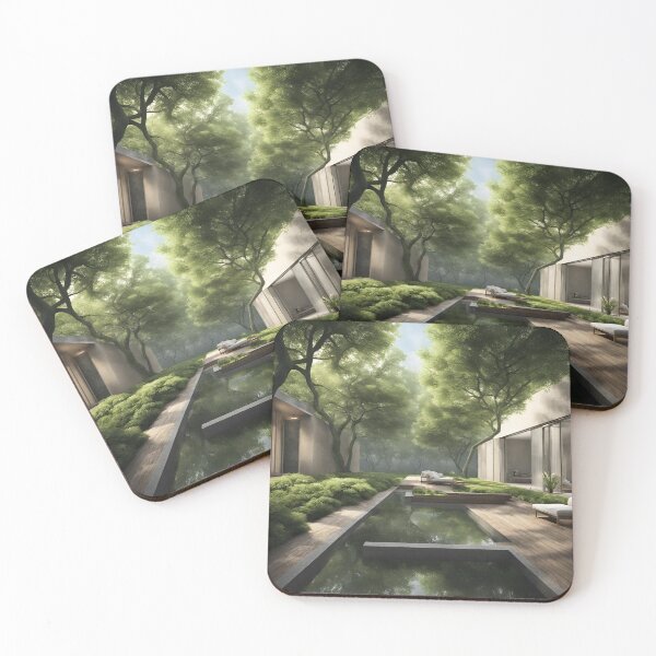 Item preview, Forest Landscape Print designed and sold by Universe Collection.