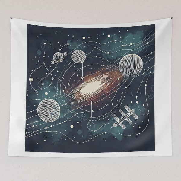 Item preview, Fantasy space universe designed and sold by yumi86.