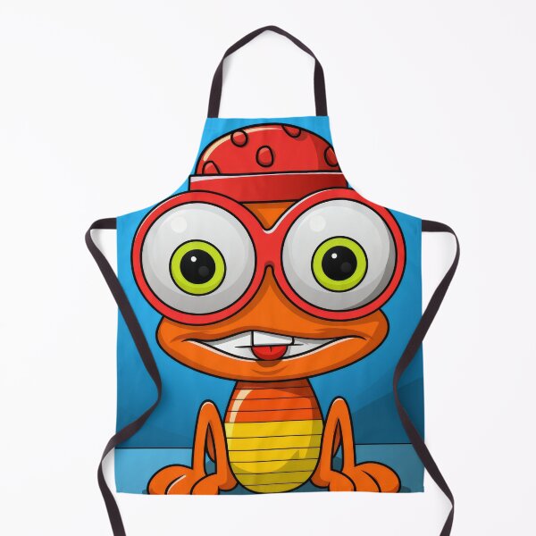 Item preview, Vibrant himsical Cartoonish Illustration of a Playful Lizard in a Comic-Style Settingand W designed and sold by Piotrek0001.