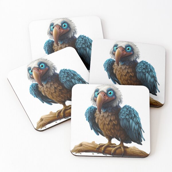 Item preview, Azure Gaze - The Watchful Eagle designed and sold by dungeonwarriors.