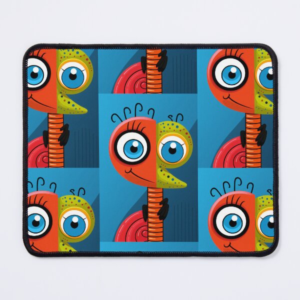 Item preview, Vibrant himsical Cartoonish Illustration of a Playful Lizard in a Comic-Style Settingand W designed and sold by Piotrek0001.