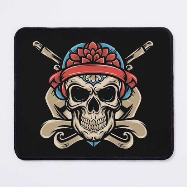 Item preview, Vintage Death and Glory Skull Tattoo designed and sold by Goku Creations.