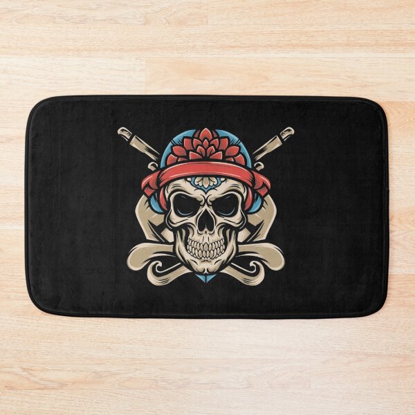 Item preview, Vintage Death and Glory Skull Tattoo designed and sold by Goku Creations.