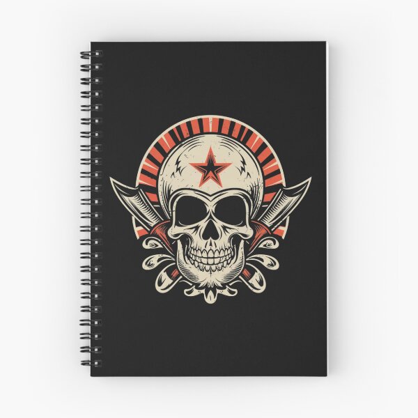 Item preview, Vintage Death and Glory Skull Tattoo designed and sold by Goku Creations.