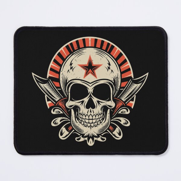Item preview, Vintage Death and Glory Skull Tattoo designed and sold by Goku Creations.