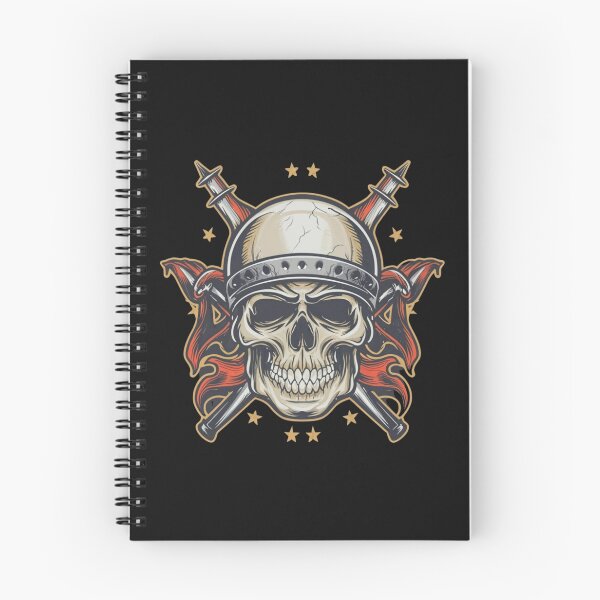 Item preview, Vintage Death and Glory Skull Tattoo designed and sold by Goku Creations.
