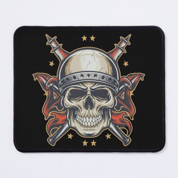 Item preview, Vintage Death and Glory Skull Tattoo designed and sold by Goku Creations.
