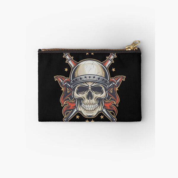Item preview, Vintage Death and Glory Skull Tattoo designed and sold by Goku Creations.
