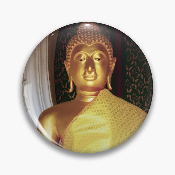 Item preview, Buddha seated guarding the Phra Pathom Chedi, Thailand designed and sold by JonDelorme.