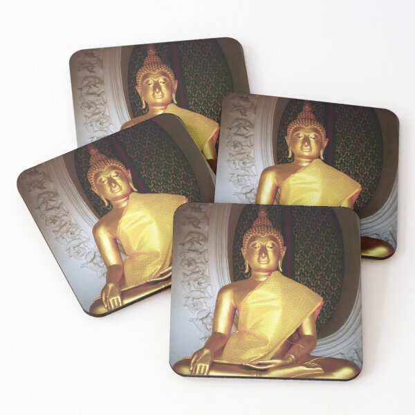 Item preview, Buddha seated guarding the Phra Pathom Chedi, Thailand designed and sold by JonDelorme.