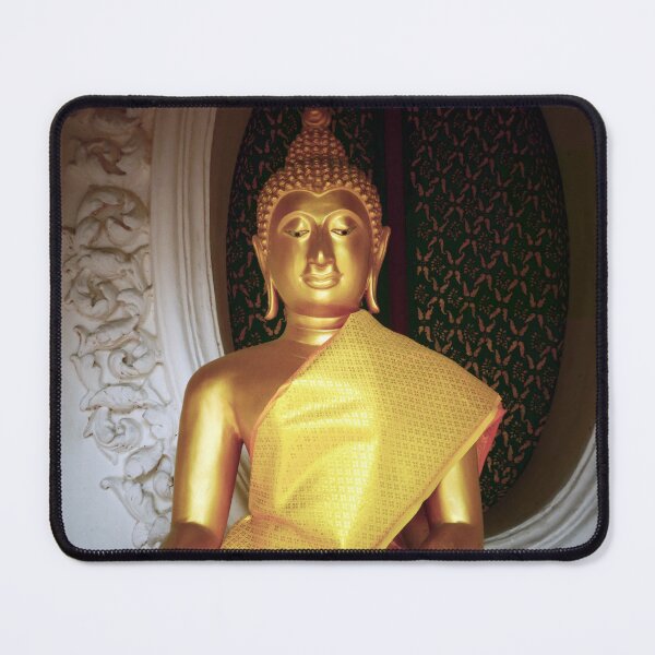 Item preview, Buddha seated guarding the Phra Pathom Chedi, Thailand designed and sold by JonDelorme.