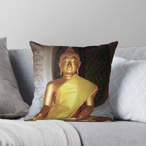 Item preview, Buddha seated guarding the Phra Pathom Chedi, Thailand designed and sold by JonDelorme.