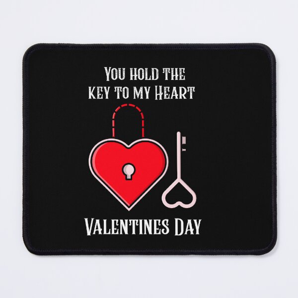 Item preview, You hold the key to my Heart|Happy Valentines Day| Red Heart designed and sold by ButterflyDsgns6.