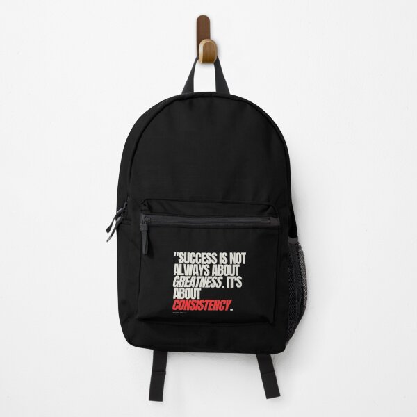 Item preview, "Success is not always about greatness. It's about consistency." - Dwayne Johnson designed and sold by Bananobanini.