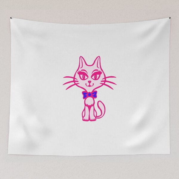 Item preview, Pink Cute Cat designed and sold by nimmitrends.