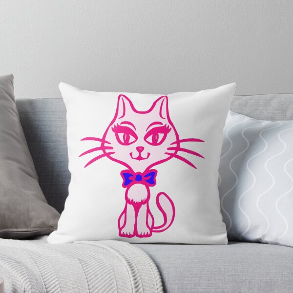 Item preview, Pink Cute Cat designed and sold by nimmitrends.