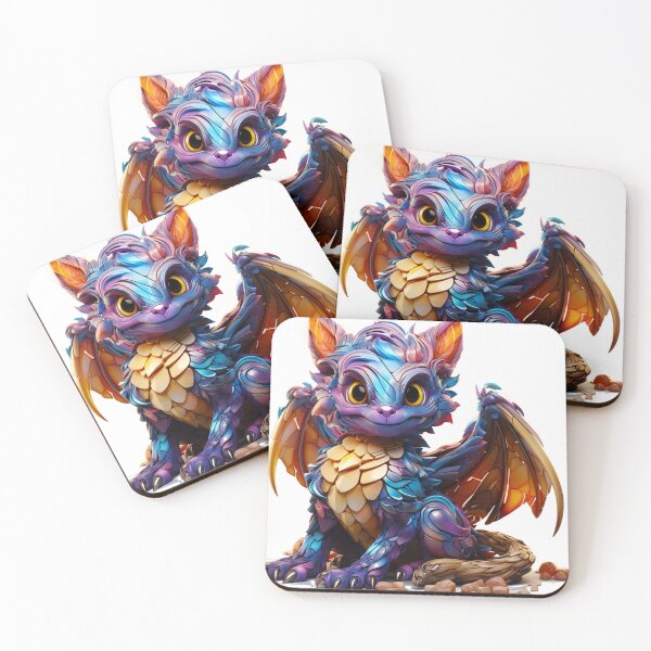 Item preview, Mosaic Mystique - Enchanted Dragon designed and sold by dungeonwarriors.