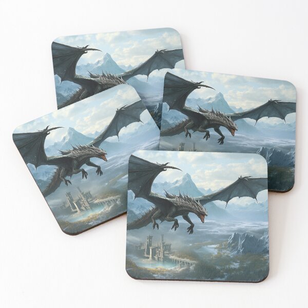 Item preview, Dragon with Mountains designed and sold by GrinGalore.