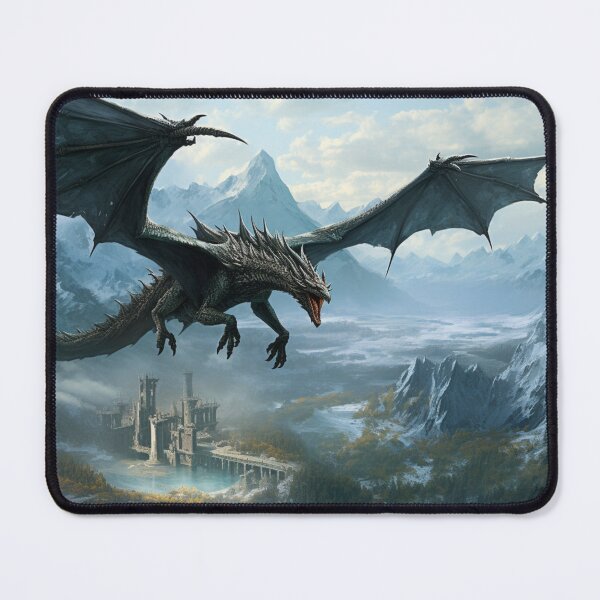 Item preview, Dragon with Mountains designed and sold by GrinGalore.