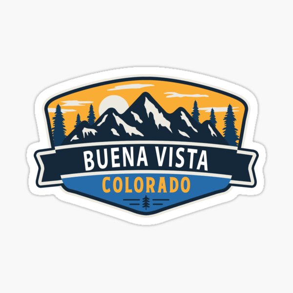 Buena Vista Colorado-Vintage Sticker