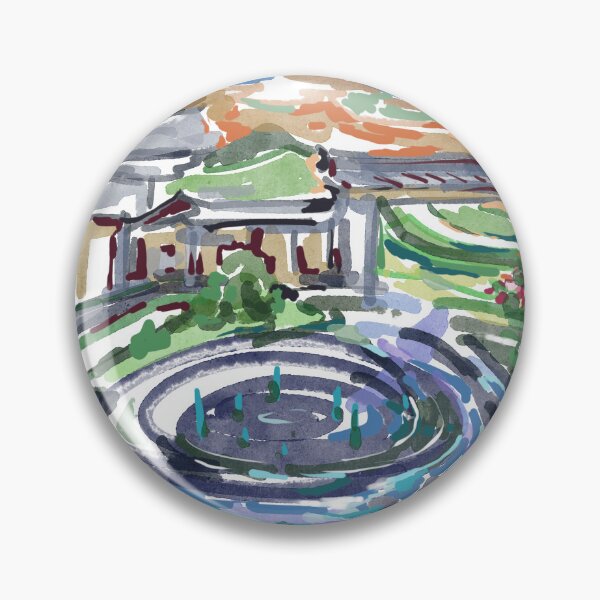 Item preview, The tranquil temple on the mountain  designed and sold by Saladeis-draw.