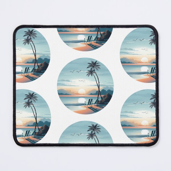 Artikelvorschau, Whispers of the Shore: Genießen Sie die Ruhe mit unserer Serene Beach Scene-Kollektion auf Redbubble! entworfen und verkauft von Ignorant-Artist.