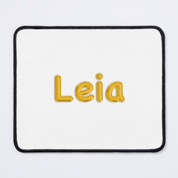 Item preview, Golden Balloon Leia Name Label designed and sold by NormadWorld.