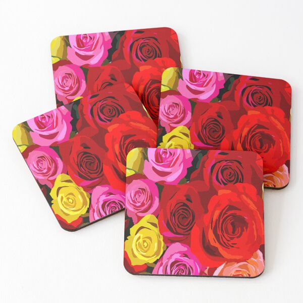Item preview, multi coloured roses designed and sold by nigejohn.