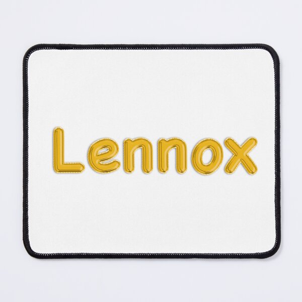 Item preview, Golden Balloon Lennox Name Label designed and sold by NormadWorld.