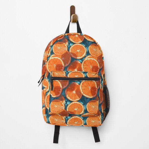 Item preview, Orange fruits illustration pattern designed and sold by DimyStickers.