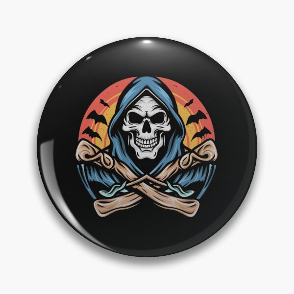 Item preview, American Traditional Grim Reaper designed and sold by Goku Creations.