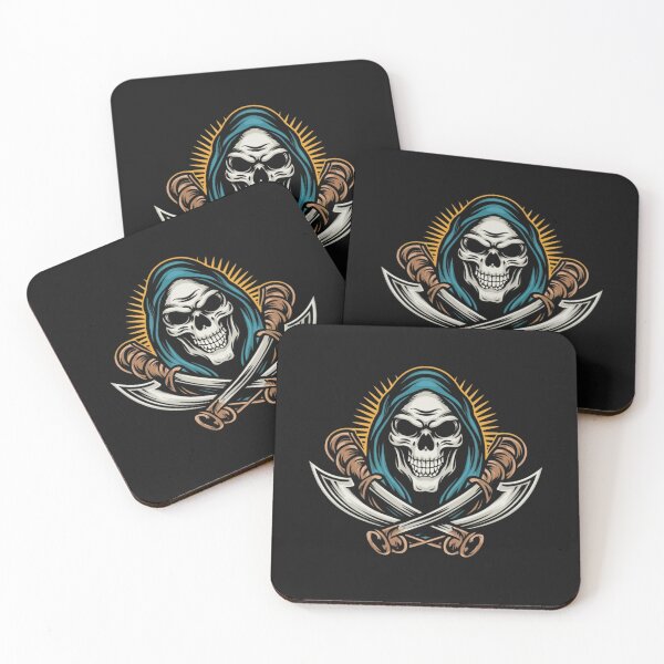Item preview, American Traditional Grim Reaper designed and sold by Goku Creations.