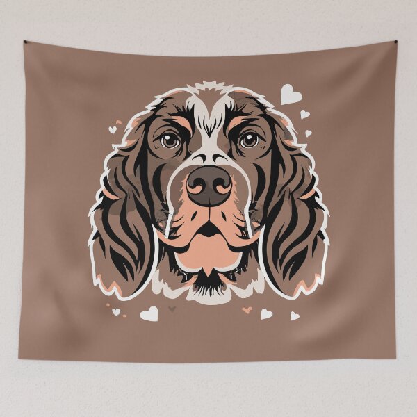 Artikelvorschau, American Water Spaniel Love entworfen und verkauft von VoyteksDesigns.